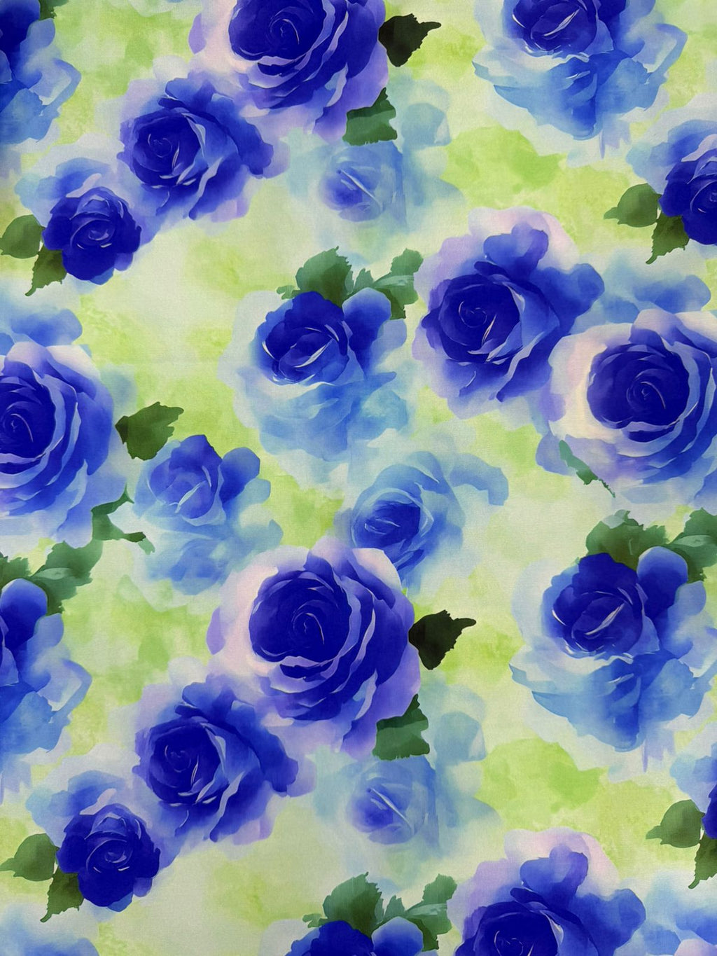 Seda Mango Estampado 3D Floral X Metro