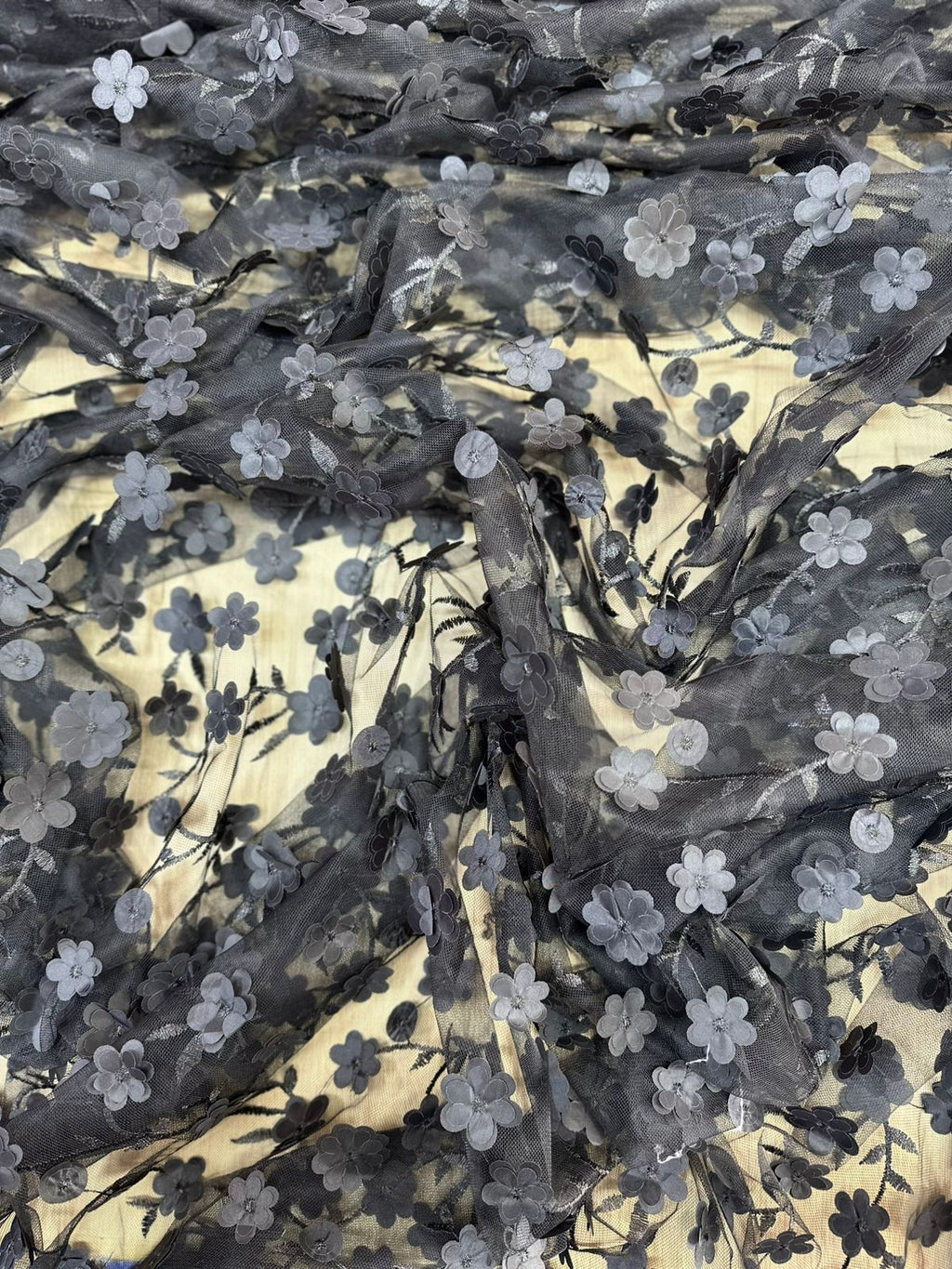 Tul Flor 3D X Metro.