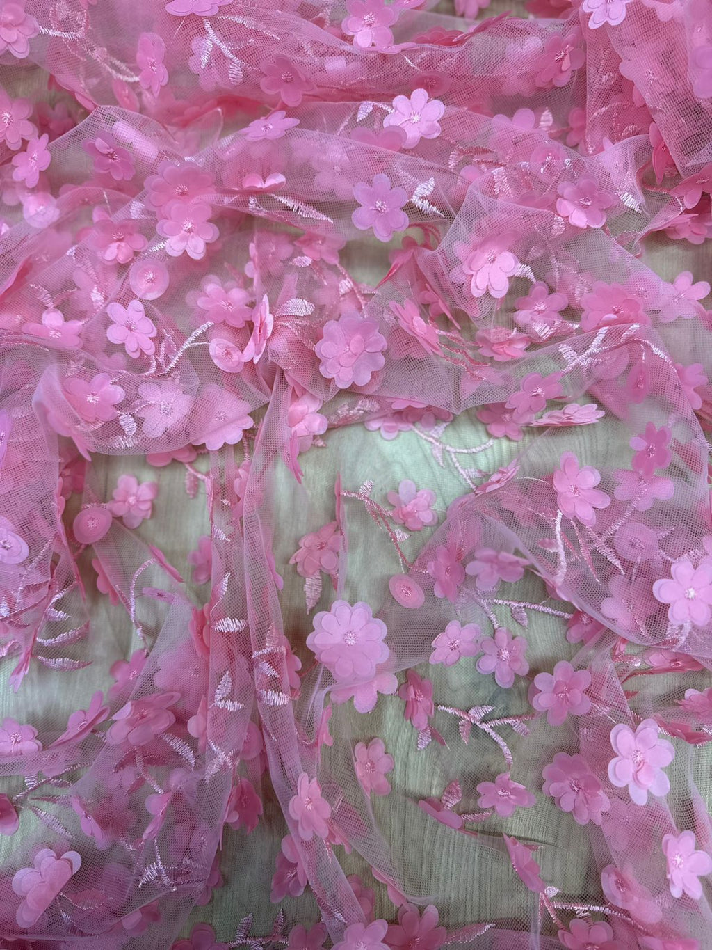 Tul Flor 3D X Metro.