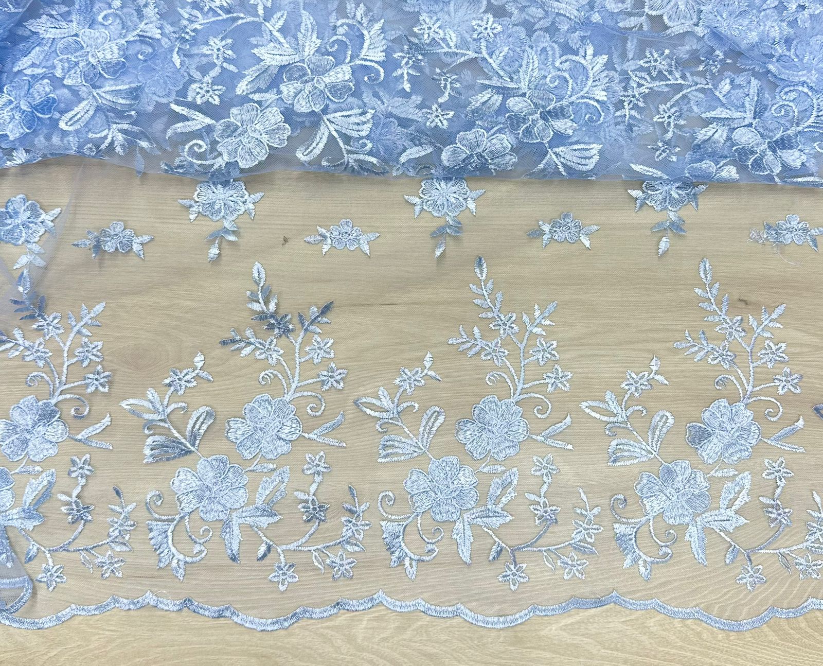 Tela Chantilly Bordado X Metro.