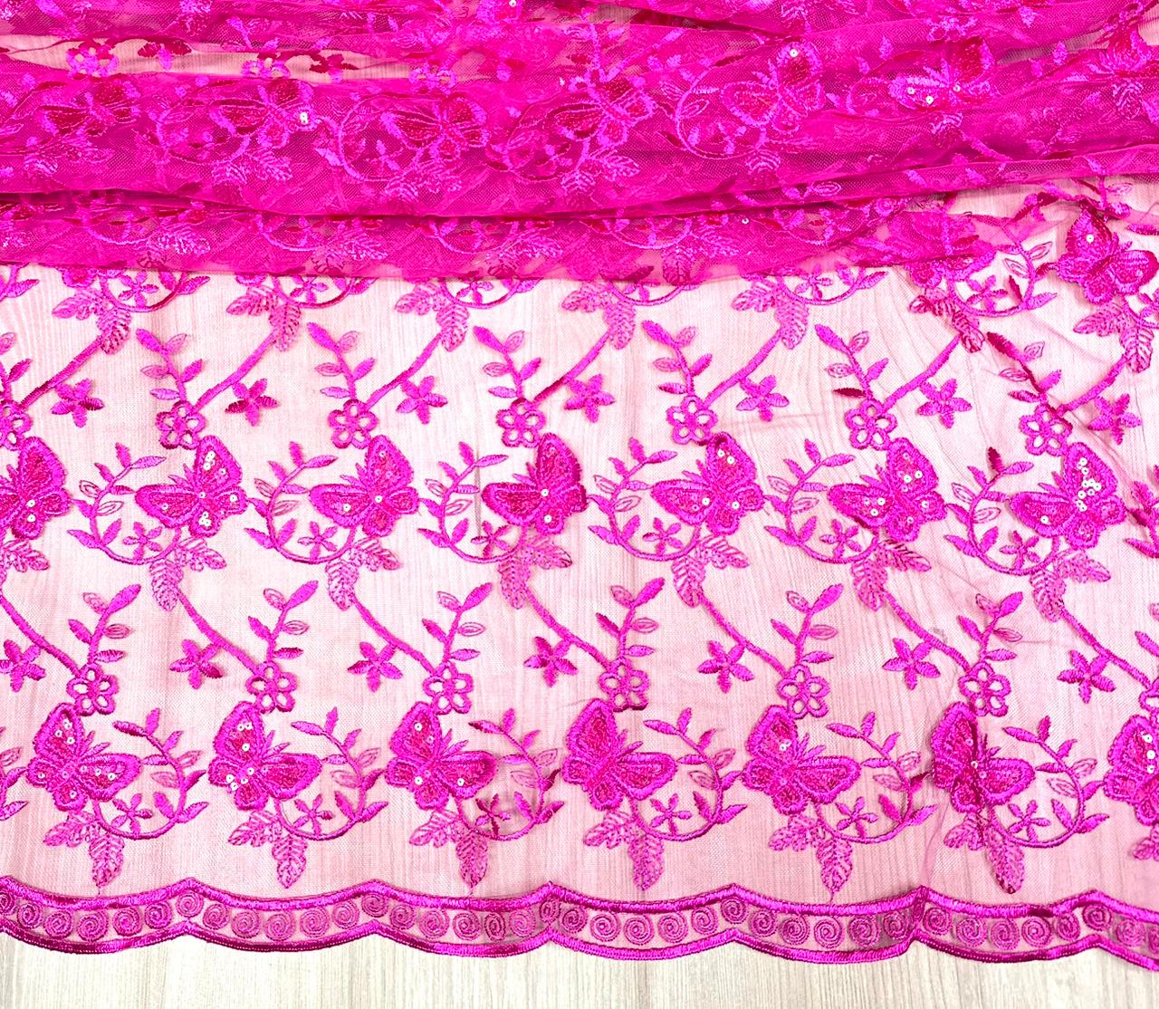 Tela Chantilly Bordado X Metro.