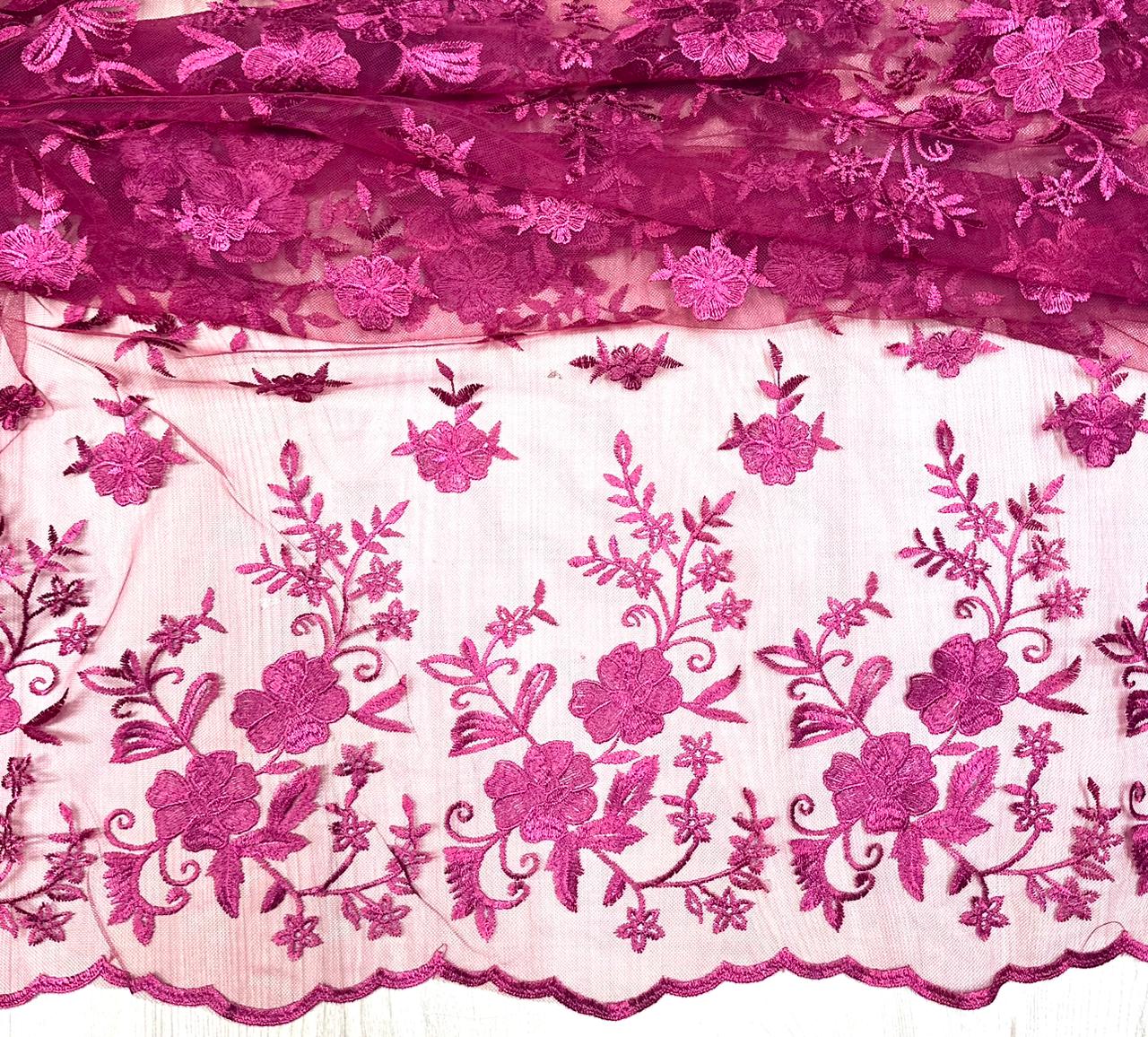 Tela Chantilly Bordado X Metro.