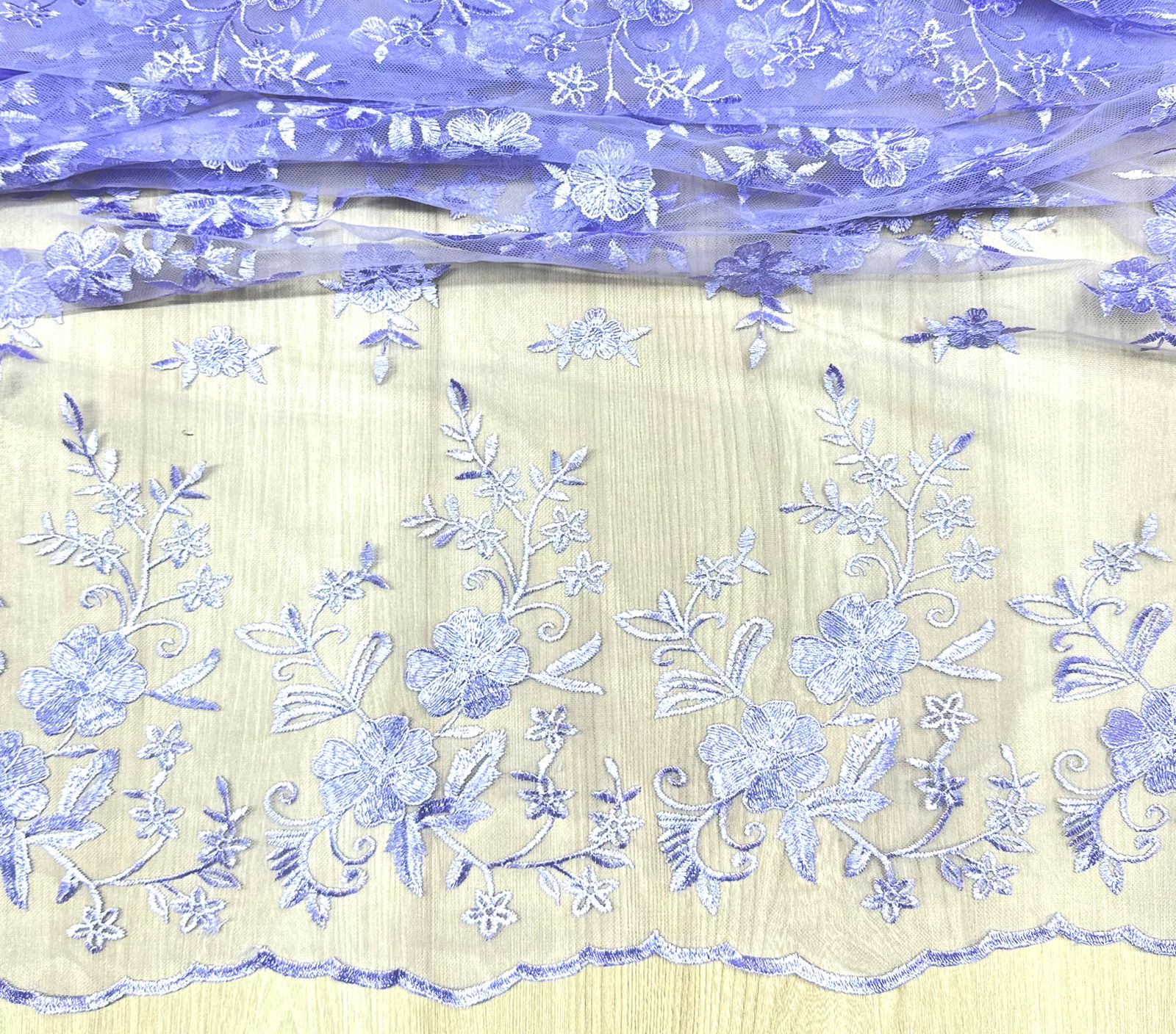 Tela Chantilly Bordado X Metro.