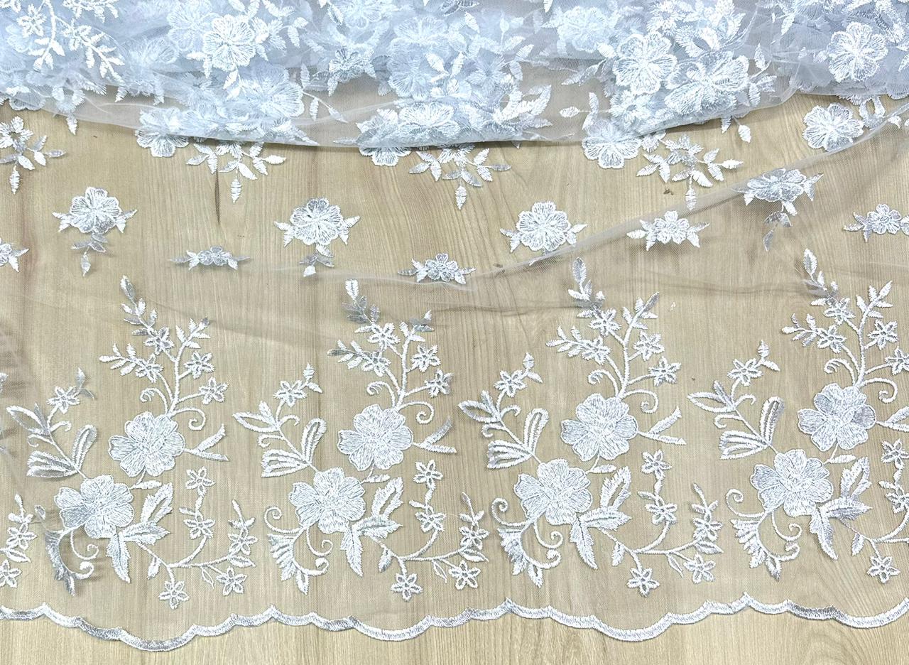 Tela Chantilly Bordado X Metro.