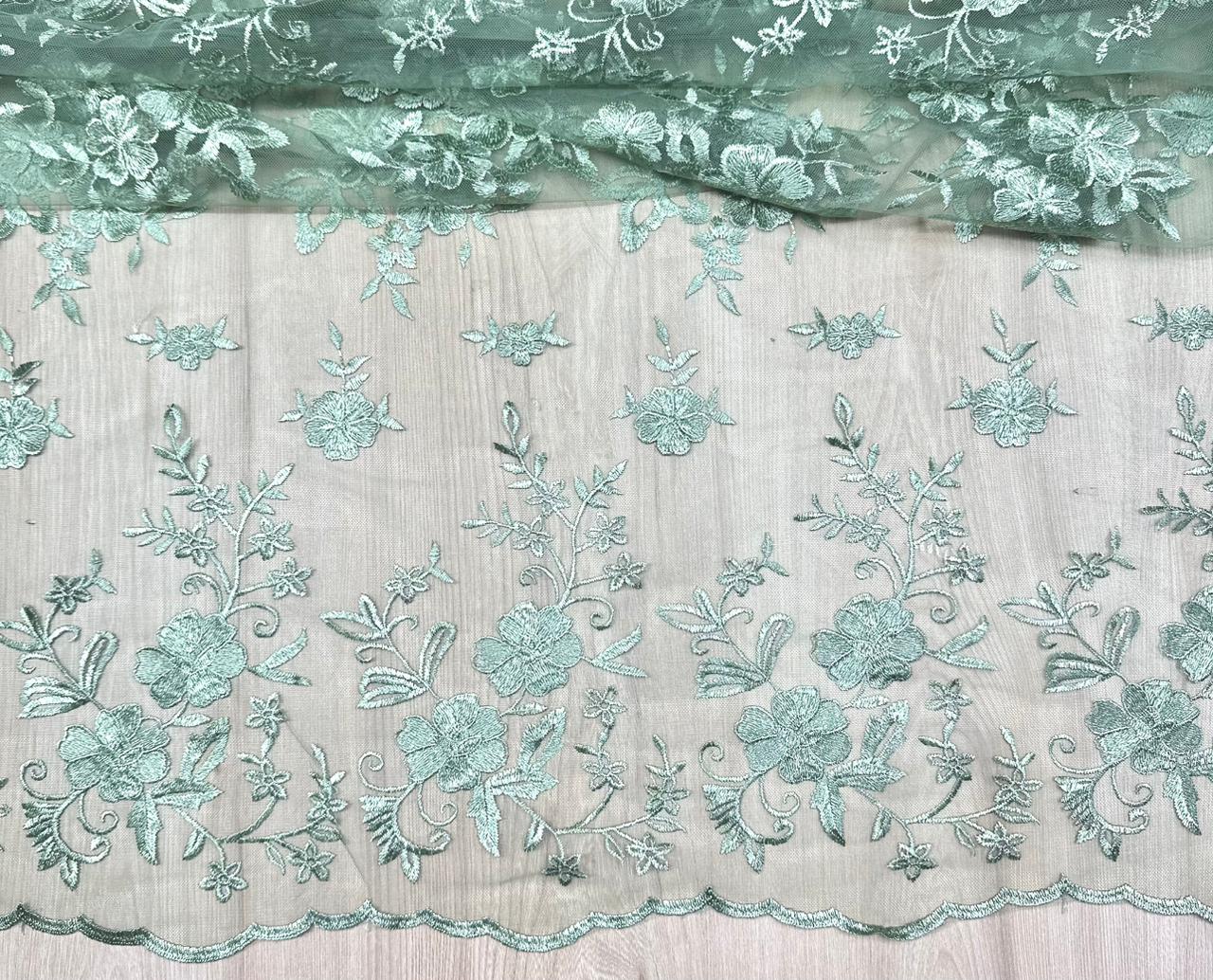 Tela Chantilly Bordado X Metro.