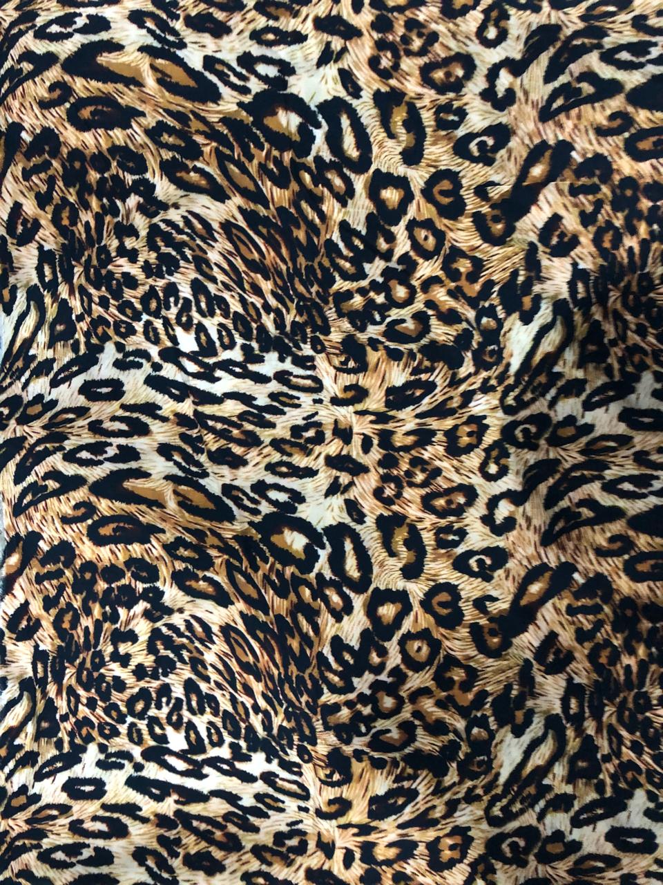 Tela Chalis 3D Diseño safari X Metro.