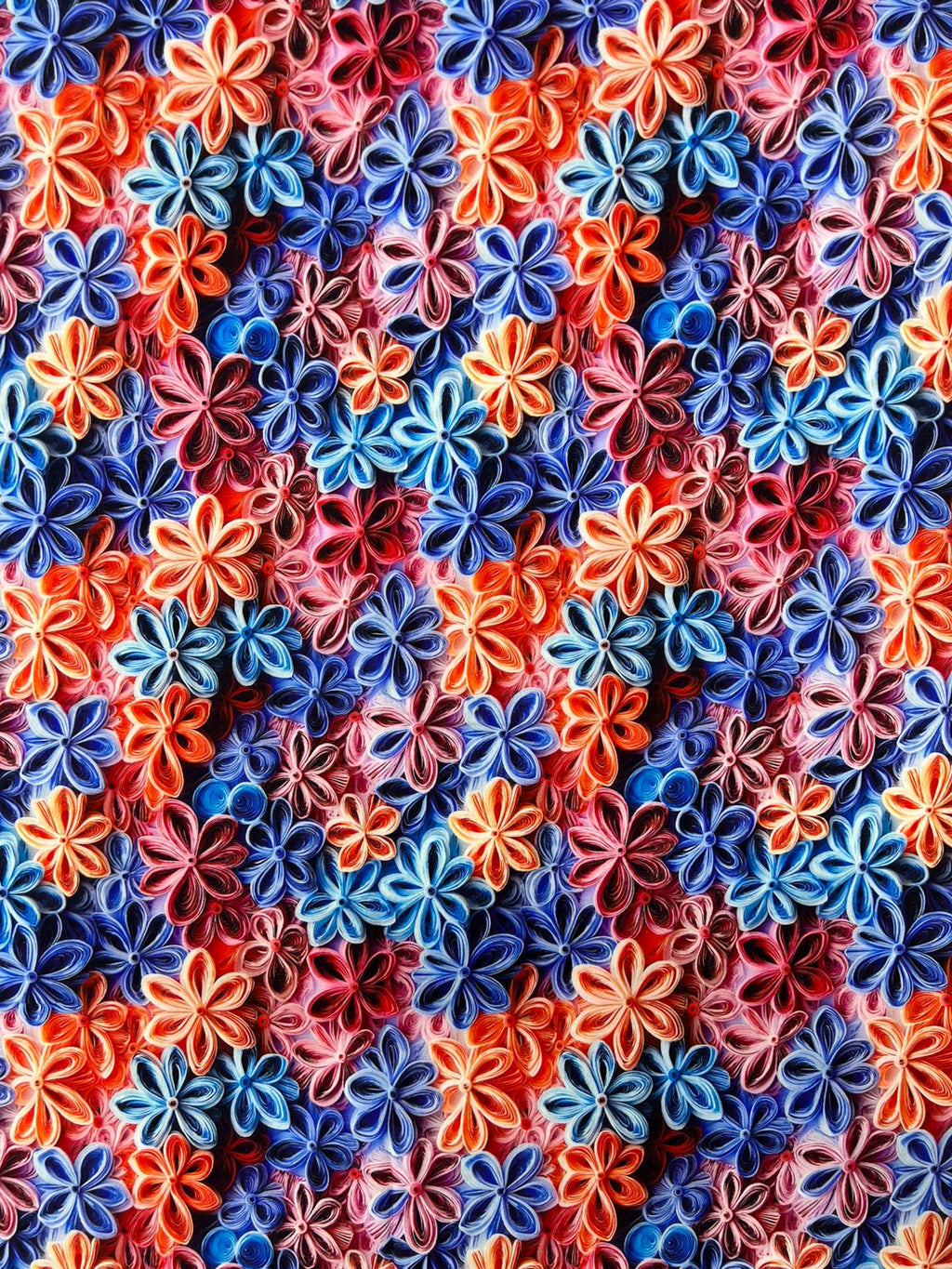 Tela Chalis Rayon Estampado Floral X Metro.