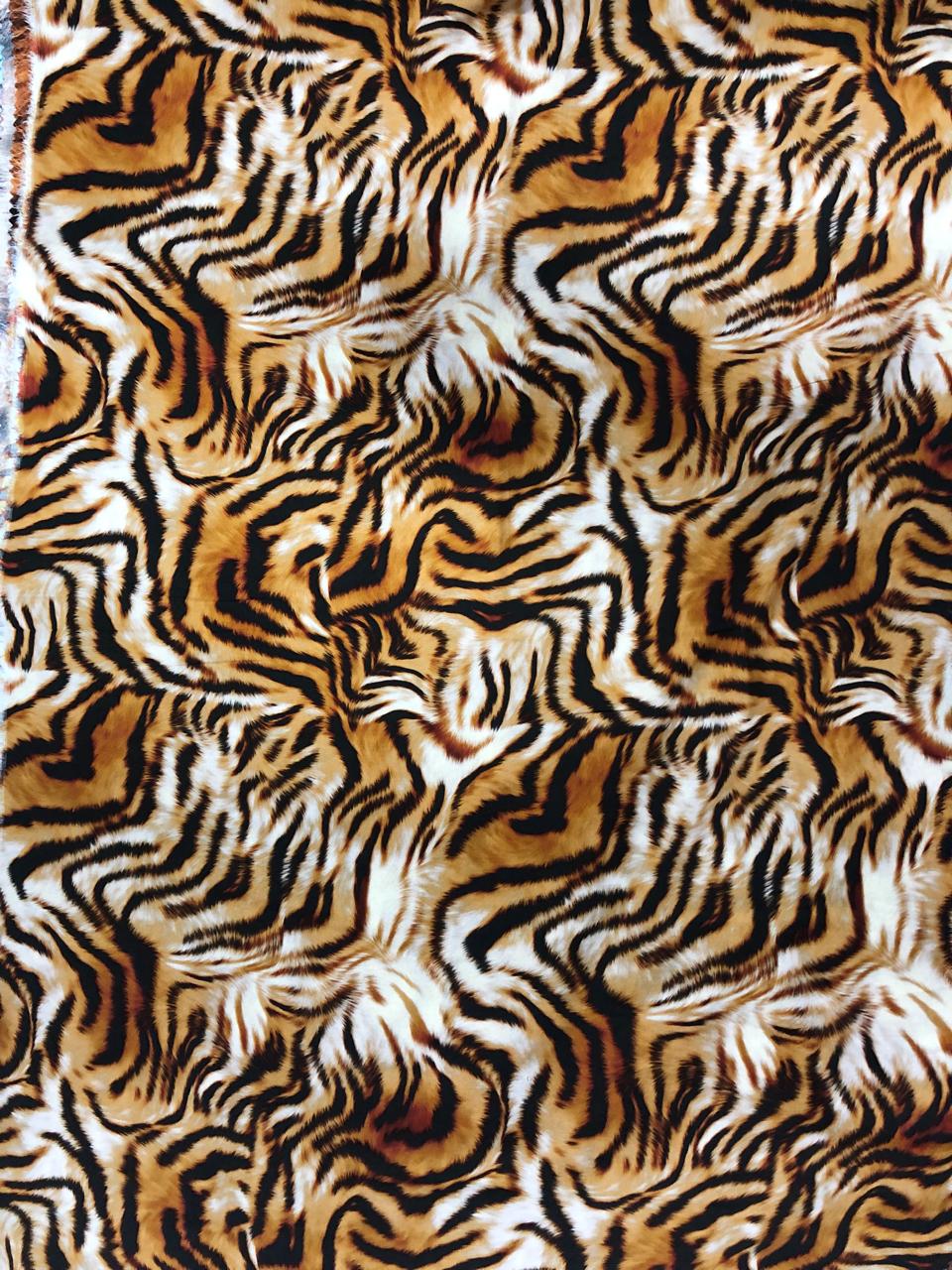 Tela Chalis 3D Diseño Safari X Metro.